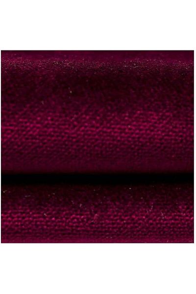 erorex Velvet Plain Matt Poly Filled Decorative Cushion Wine Red 50X30Cm