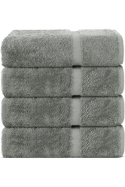 erorex Hotel And Spa Quality 100 Percent Cotton Premium Turkish Towels Soft And Absorbent 4 Piece Bath