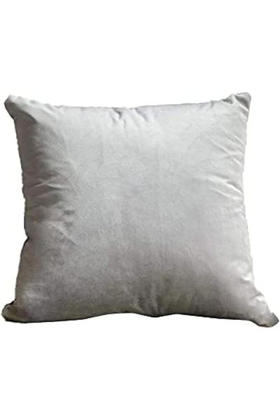 erorex Light Gray Velvet Decorative Solid Filled Cushion 45 * 45 Centimeter Am.Dc8025102570232 Pen