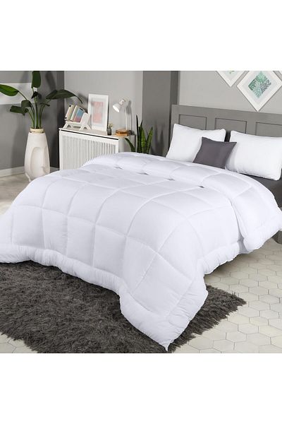 erorex All Season Down Alternative Quilted Queen Comforter Duvet Insert With Corner Tabs Machine Washable