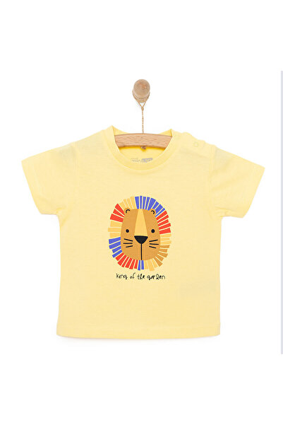 ebebek Hello Baby HelloBaby Basic Erkek Aslan Baskılı T-Shirt Erkek Bebek