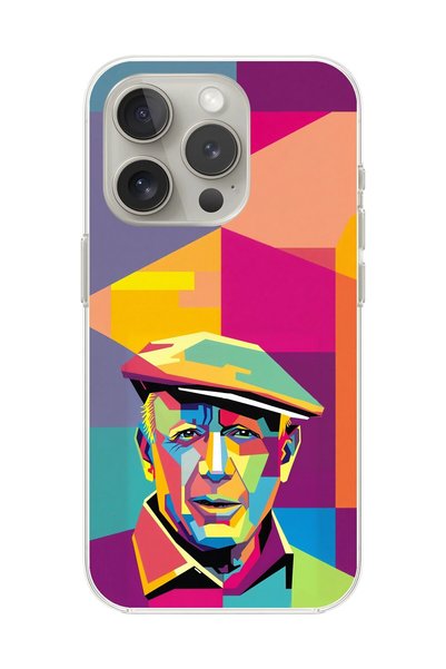 Dali Design حافظة شفافة متوافقة مع هاتف iPhone 13 Pro بتصميم بابلو بيكاسو