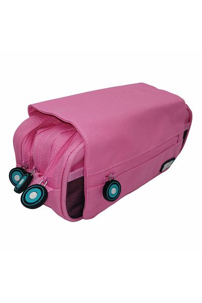 Grafoplast 3 Compartment Pencil Case Bits&bobs Pink