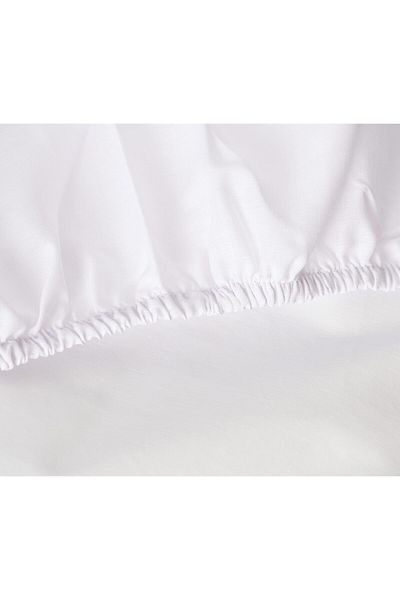 erorex Cotton Waterproof Mattress Protector Size 200X200+30 Cm White