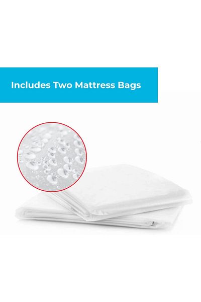 erorex Mattress Bag For Moving And Storage Queen Clear