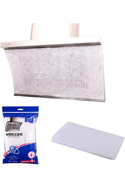erorex Filter Paper Convenient Range Hood Grease Filter High Efficient Grease Filter Paper Range Hood