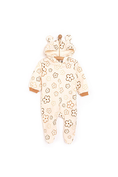 ebebek Hello Baby HelloBaby Yenidoğan Kız Kapüşonlu Tulum Kız Bebek