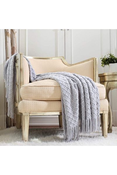 erorex Rustic Farmhouse Couch Sofa Throw Blanket For Bedroom Living Room Decoration Soft Warm Cozy Light