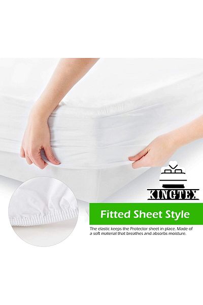 erorex Maestro 100 Percent Cotton Waterproof Mattress Protector Double Size 150