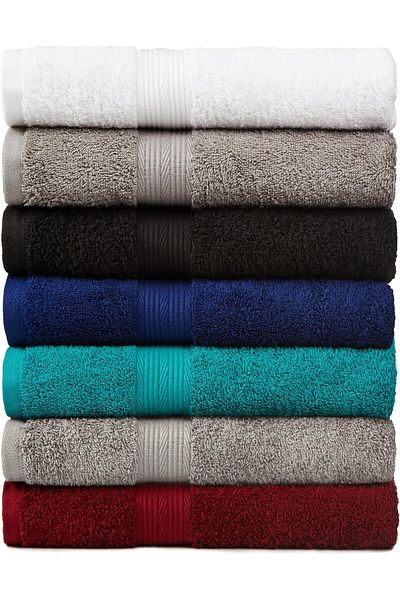 erorex Fade Resistant Towel Set 6 Piece Teal