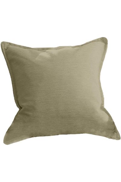 erorex Linen Square Decorative Cushion Microfiber Filler 45*45 Light Brown Am.102060400275 Kun