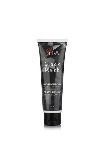 Shifa Black Mask 120ml --- Al Shifa Black Mask 120ml for removing blackheads
