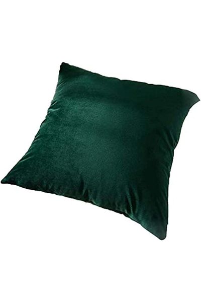 erorex Aqua Green Velvet Decorative Solid Filled Cushion 45 * 45 Centimeter Am.Dc8025102570389 Pen