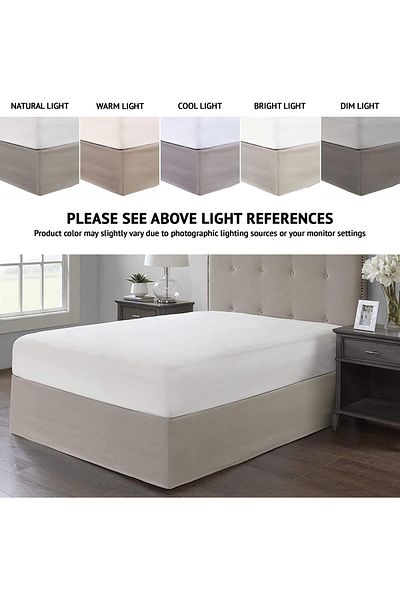 erorex Simple Fit Bedskirt Khaki Model:Mp11 5368