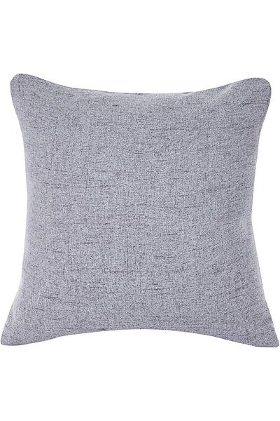 erorex Soft Linen Decorative Solid Filled Cushion 40X40 Light Grey