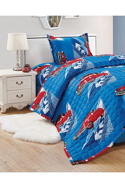 erorex Kids Compressed Comforter Set Reversible Bedding Set For Boys Soft Breathable 3Pcs Single Size 150