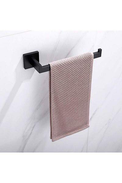 erorex Premium Stainless Steel Hand Towel Holder Square Hand Towel Ring Heavy Duty Wall Mounted Modern