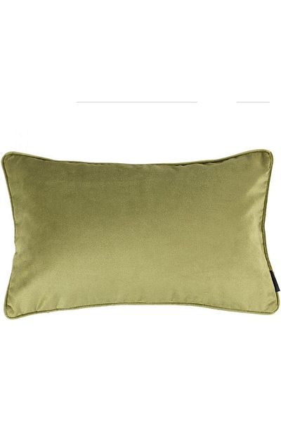 erorex Velvet Plain Matt Decorative Cushion Poly Filled 50X30 Cm Green Am.88800503014 Pen