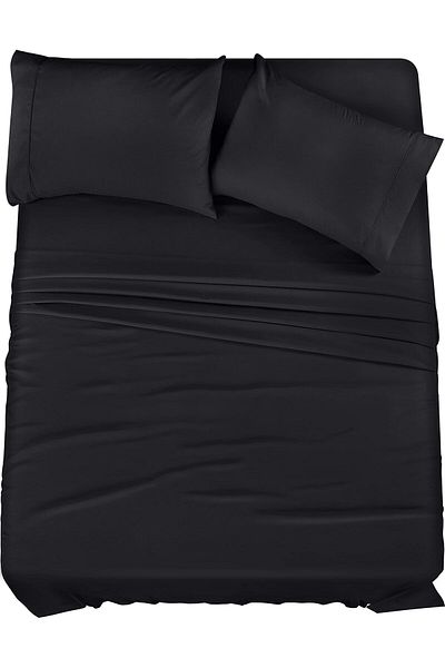 erorex Queen Bed Sheets Set 4 Piece Bedding Brushed Microfiber Shrinkage And Fade Resistant Easy Care