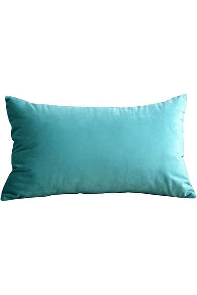 erorex Velvet Cushion Light Blue 30X50Cm