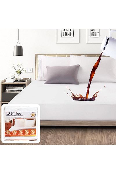 erorex Premium Hypoallergenic Waterproof Mattress Protector Deep Pocket Hypoallergenic Vinyl Free Queenp
