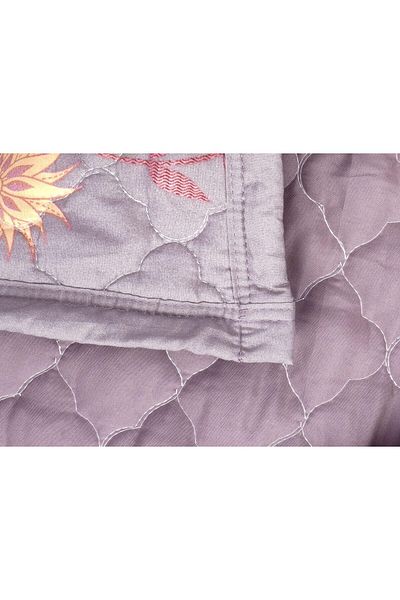 erorex Floral Compressed 4Pcs Comforter Set Single Size Px 002 Gray