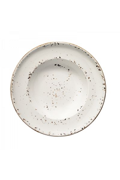 Bonna Farfurie adanca din portelan premium, Grain, 27 cm