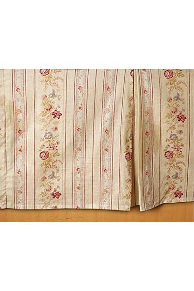 erorex Antique Rose Bed Skirt Twin Multi