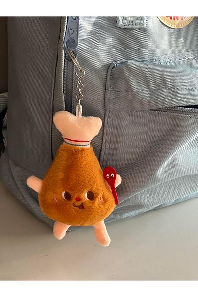 Miamantra Chicken but Shape Fun Plush Keychain/Bag Ornament