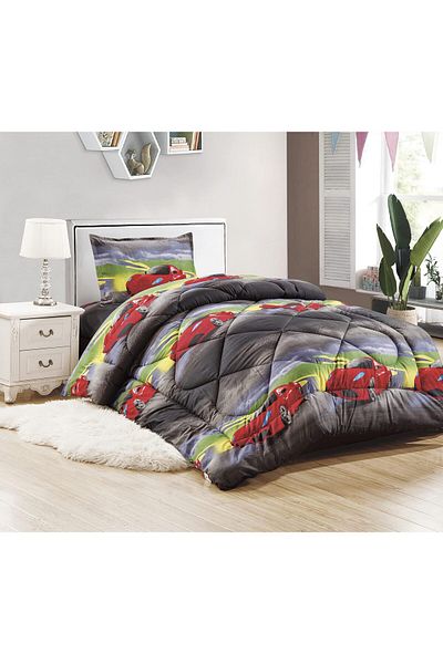 erorex 3 Piece Single Crib Bedding Set Includes Comforter Crib Sheet Pillow Sham Coverlet Lightweight