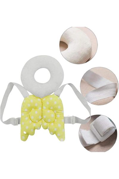 erorex Baby Head Protection Pad Baby Head Pillow Backpack Adjustable Infant Safety Pad For Baby Walkers
