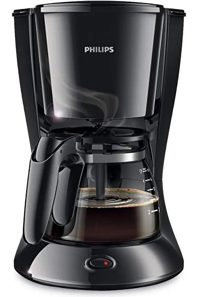 erorex Drip Coffee Maker 0.6L, Up To 7 Cups, Glass Jug, Auto Off Function, Black Hd7432/20
