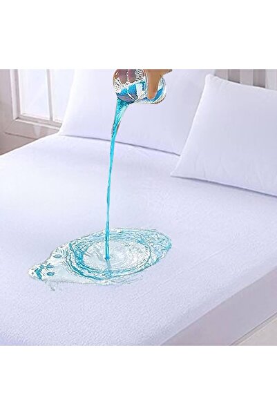 erorex Mattress Protector Of Soft Cotton With Rubber Edges Waterproof Size 200X100 Cm