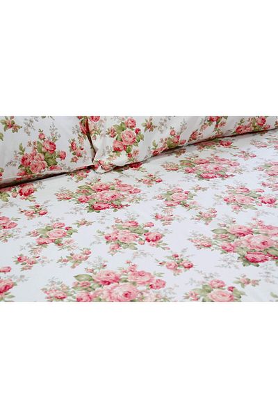 erorex 1800 Series Beautiful Bedding Super Soft Egyptian Comfort Sheet Set Rose Floral Peach And Pink