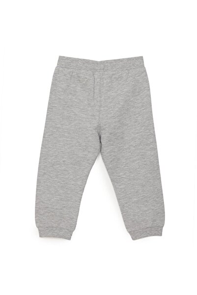 ebebek Hello Baby HelloBaby Unisex Eşofman Alt Şardonlu Gri Melanj