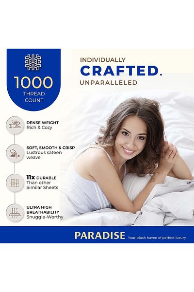 erorex Queen Full Duvet Cover 1000 Thread Count Sateen 1 Piece Egyptian Cotton Quality Duvet Cover 100