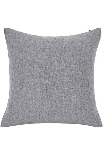erorex Soft Linen Decorative Solid Filled Cushion 45*45 Gray Am.8563256 Kun