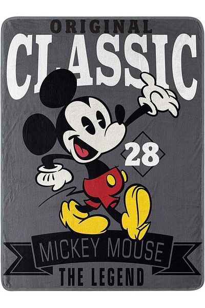 erorex Mickey Mouse Inch A Classic Inch Micro Raschel Throw Blanket 46 Inch X 60 Inch Multi Color