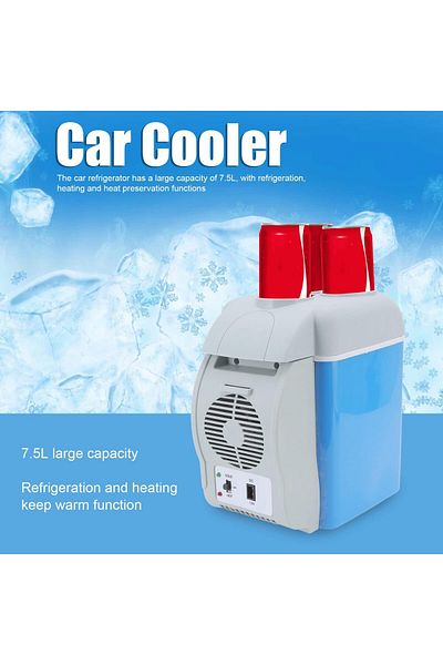 erorex Car Refrigerator 12V Dc Mini Fridge Electric Cooler And Warmer For Car 7.5L Capacity Portable