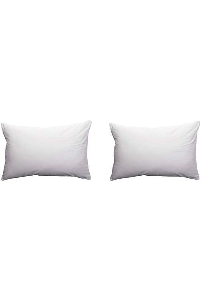 erorex Pack Of 2 Soft Plain Hotel Pillow 1.2 Kg Queen Size 50