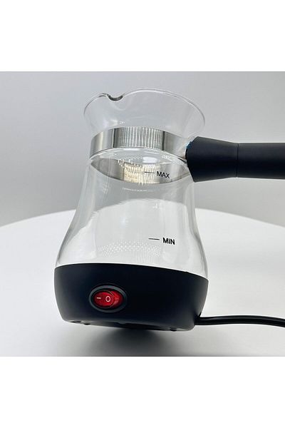erorex Electric Glass Coffee Maker 500Ml 600W Detachable Handle | Boil Dry & Over Heat Protection | 360