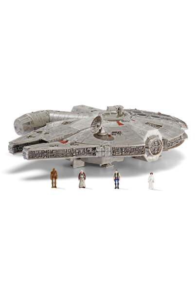 Star Wars Millennium Falcon ve Mikro Figür Seti SWJ0022