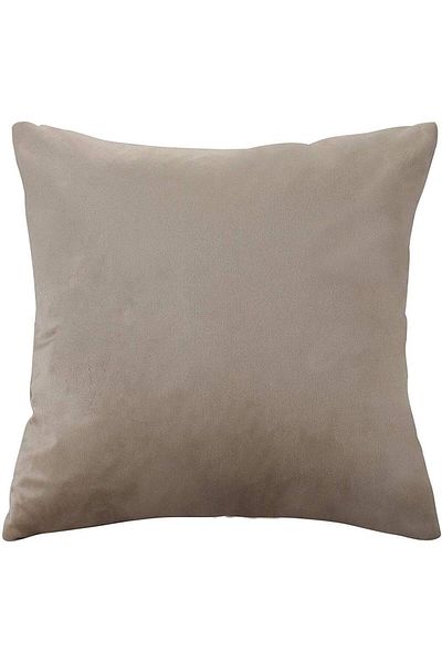 erorex Beige Velvet Decorative Solid Filled Cushion 45 X 45Cm Am. Dc8025102570303 Pen