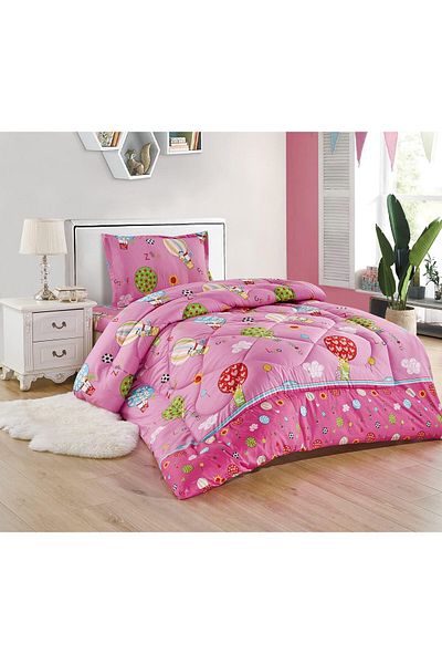 erorex 3 Piece Single Crib Bedding Set Includes Comforter Crib Sheet Pillow Sham Coverlet Lightweight