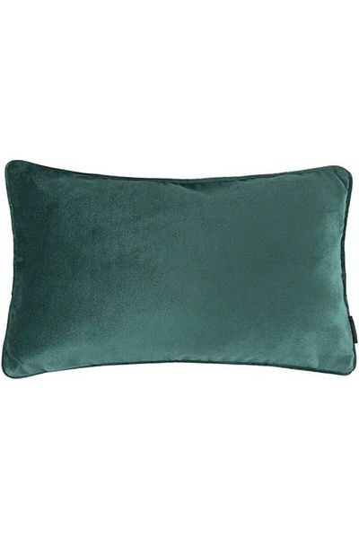 erorex Velvet Plain Matt Decorative Cushion Poly Filled 50X30 Cm Emerald Greenam.88800503012 Kun