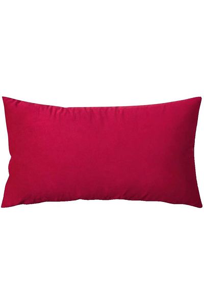 erorex Velvet Cushion 30X50Cm Scarlet