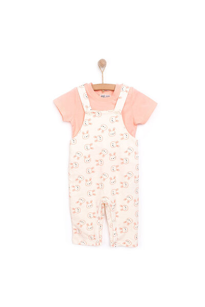 ebebek Hello Baby HelloBaby Kız Salopet-Tshirt Kız Bebek