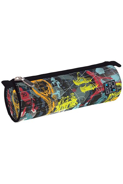 Grafoplast Cylindrical pencil case Diverse20 Futbol Multicolor