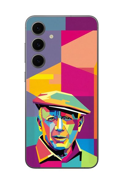 Dali Design حافظة شفافة متوافقة مع هاتف Samsung Galaxy S24 FE بتصميم بابلو بي...