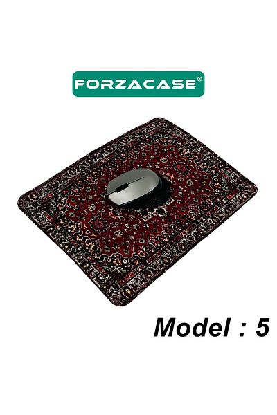 Forzacase Carpet Patterned Non-Slip Silicone Based Mat Mouse Pad 30X25Cm Model 5 - Fc998